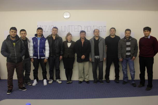 The office-bearers and members of HUM at its launch.