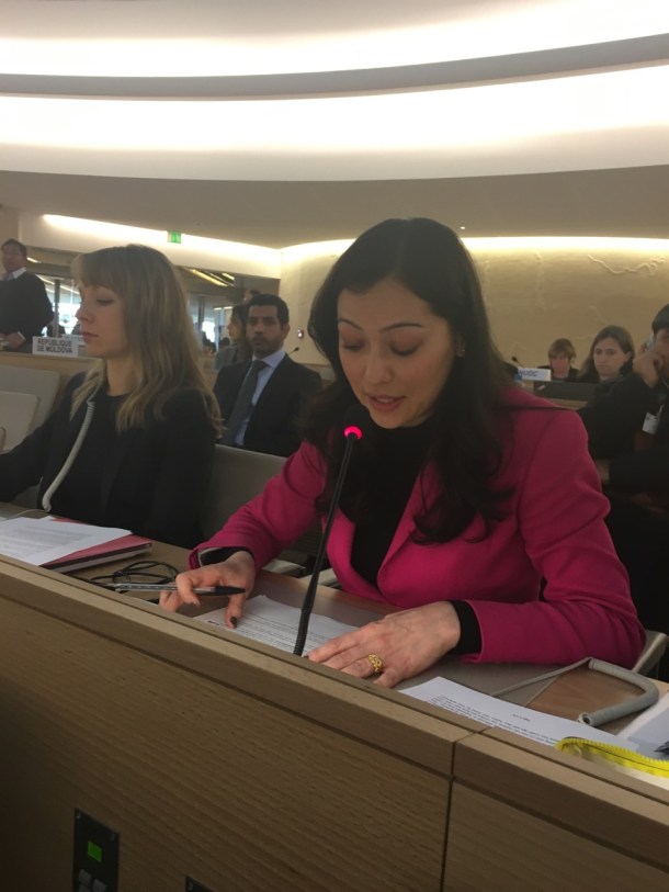 Samah Naz Reading the Presentation